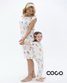 ست تیشرت و شلوار کبریتی در همه رده های سنی یکسال تا بزرگسال برند coco