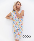 ست تیشرت و شلوار کبریتی در همه رده های سنی یکسال تا بزرگسال برند coco